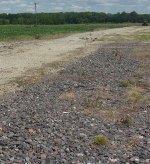 Abandoned right of way, looking north-west